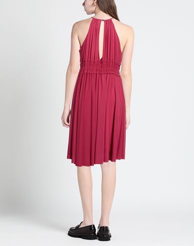 Woman Midi dress Fuchsia Size 10 Polyester