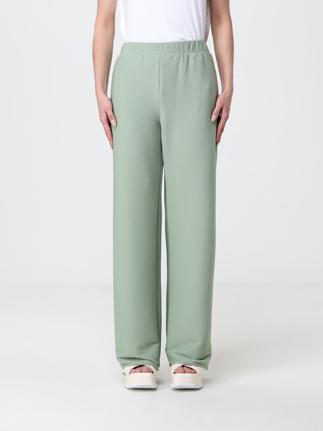 Pants Woman color Coffee