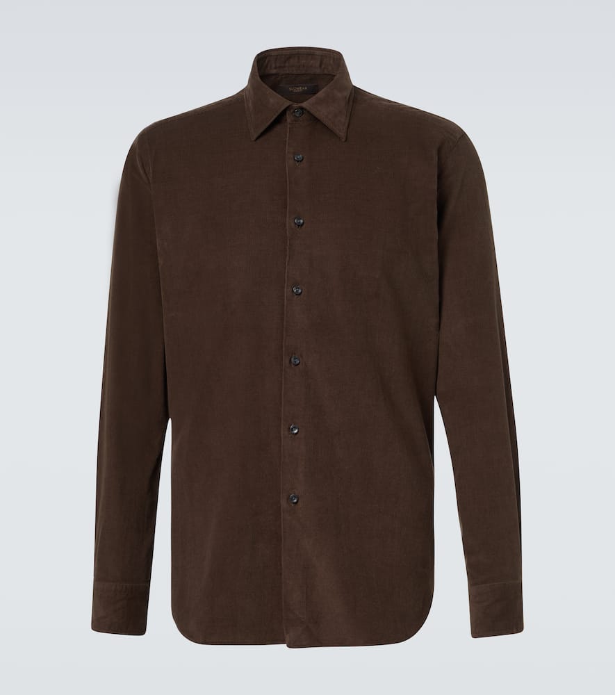 Cotton corduroy shirt