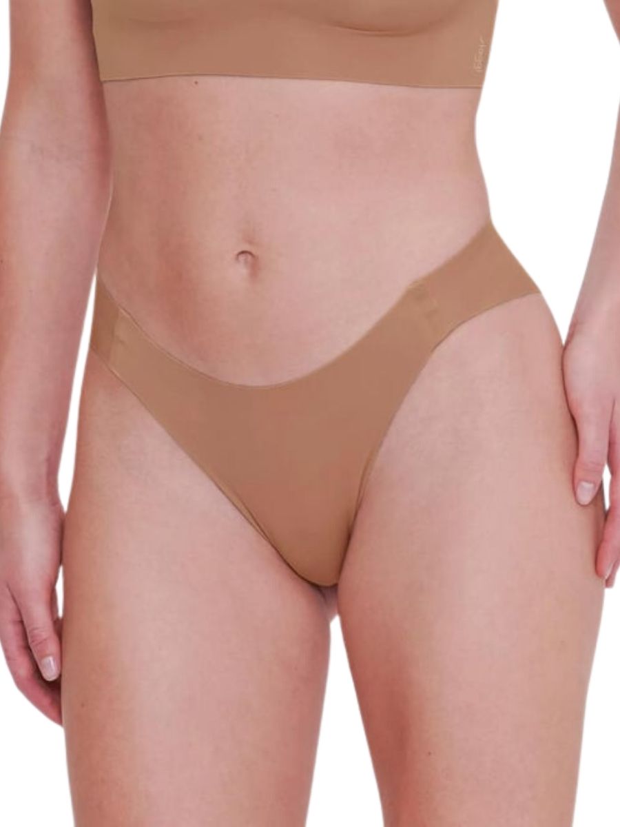 Sloggi Womens ZERO Feel 2.0 High leg - Beige - X-Large