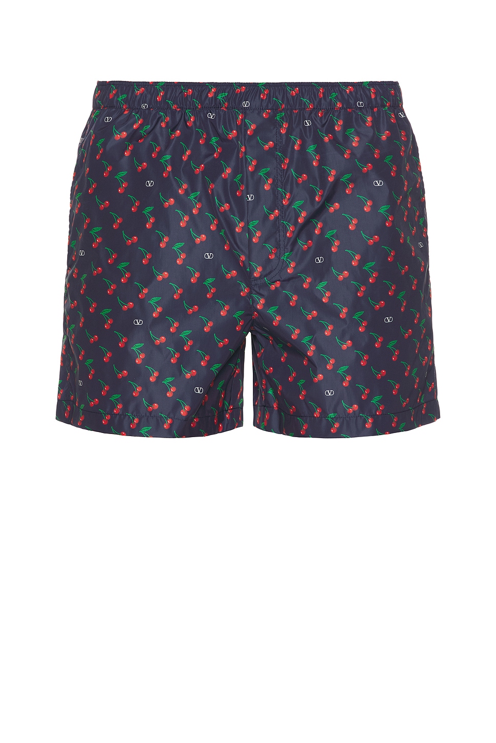 Valentino Men's Beachwear Cherryfic in Blurosso | Size IT 46 | 7V3UH028AWN