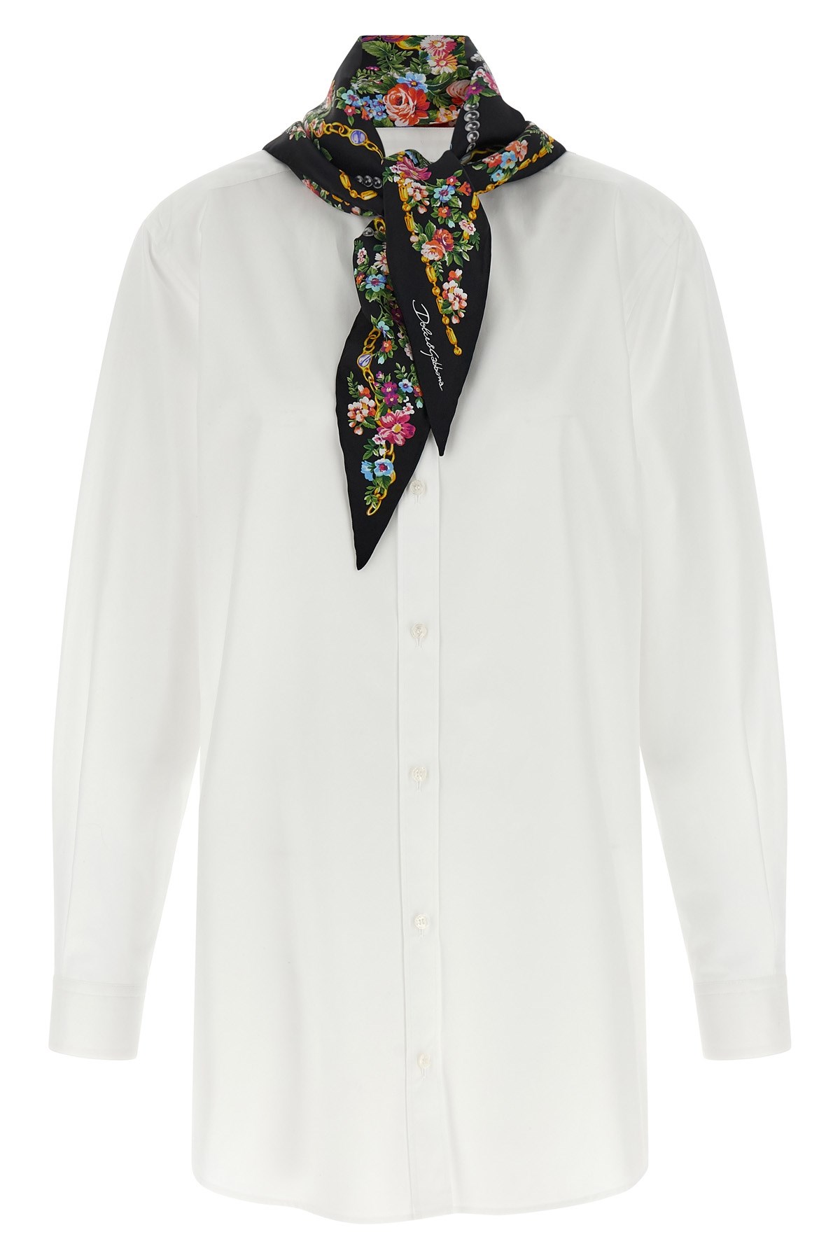 Shirt With Scarf