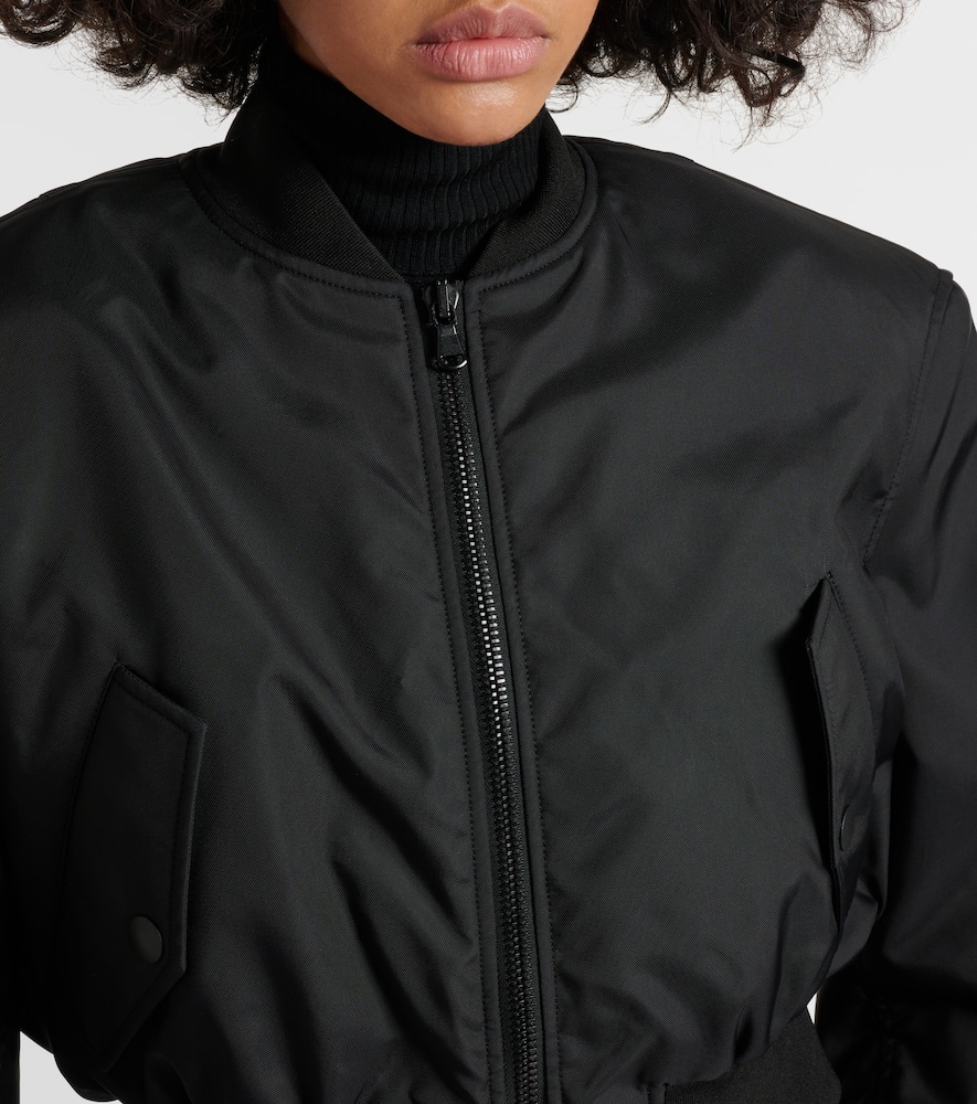 Wardrobe. NYC Cropped bomber jacket