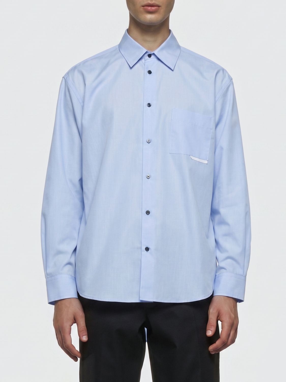 Shirt Men color Blue