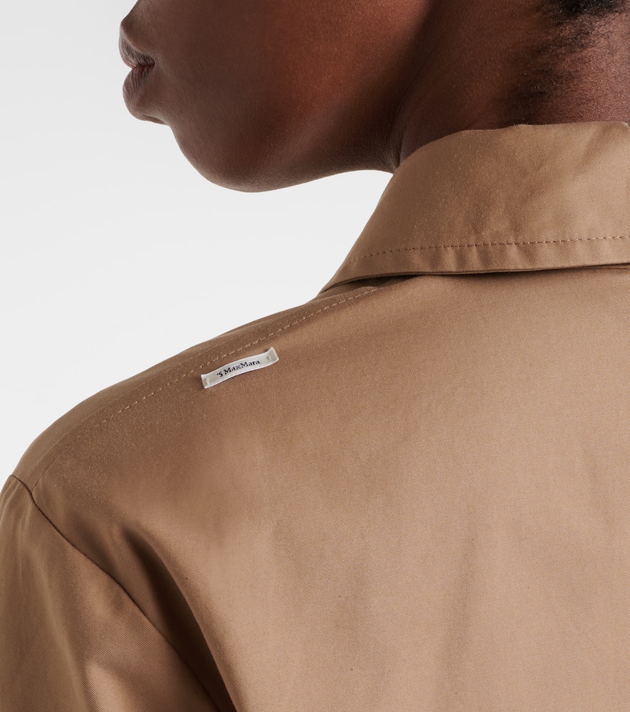 Bambola cotton-blend twill jacket