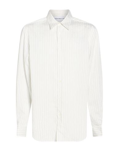 Man Shirt White Size 16 Modal, Polyamide, Polyester