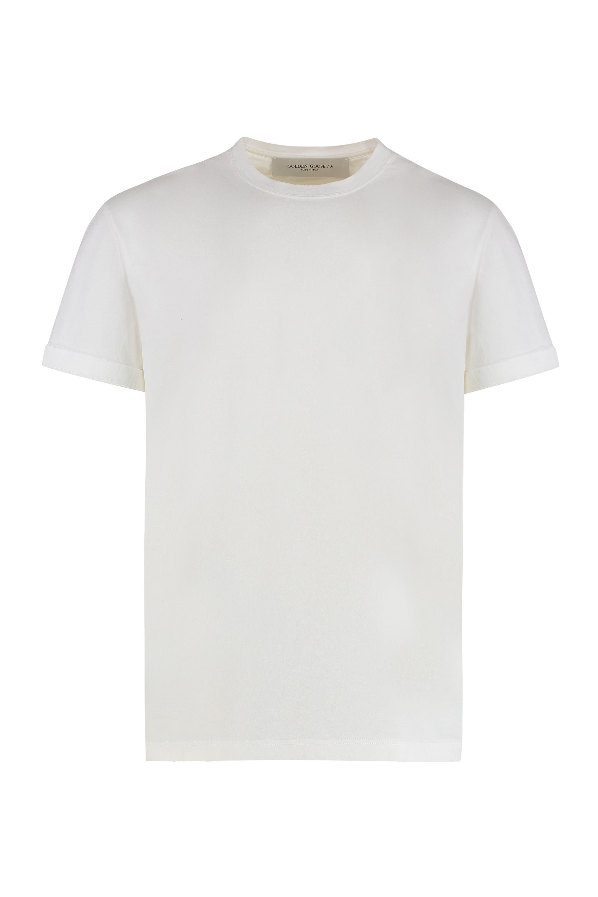 Cotton Crew-Neck T-Shirt — White