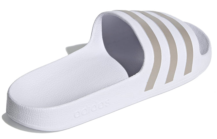 Adilette Aqua Slides 'Cloud White'