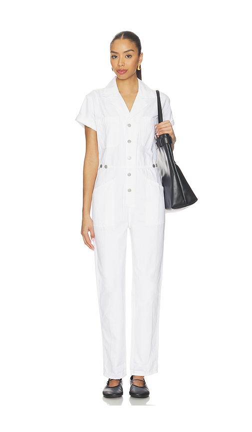 PISTOLA JUMPSUIT GROVER in White. Größe XS. Also in XXS, S, M, L