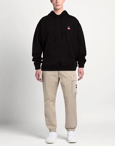 Man Sweatshirt Black Size L Cotton