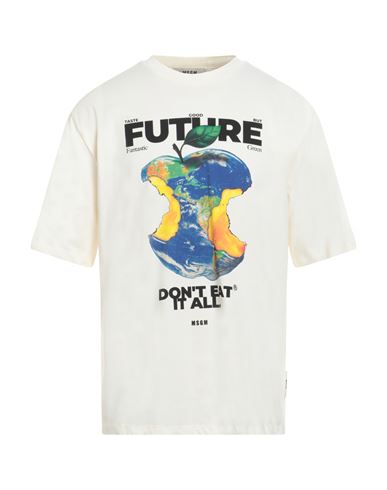 Man T-shirt Ivory