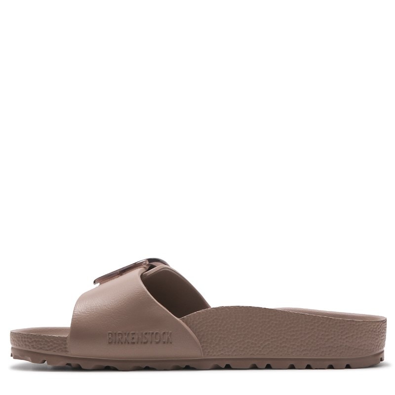 Women's Madrid Essentials Big Buckle Footbed Sandals (Gray Taupe)