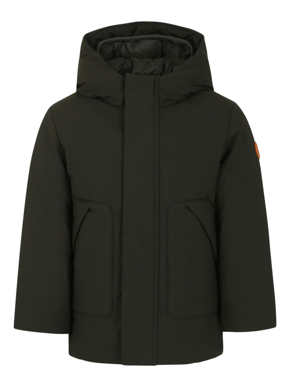 Hooded padded jacket - Green