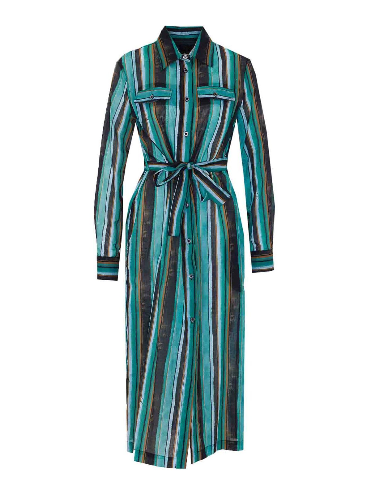 Dresses Green Cotton - Women