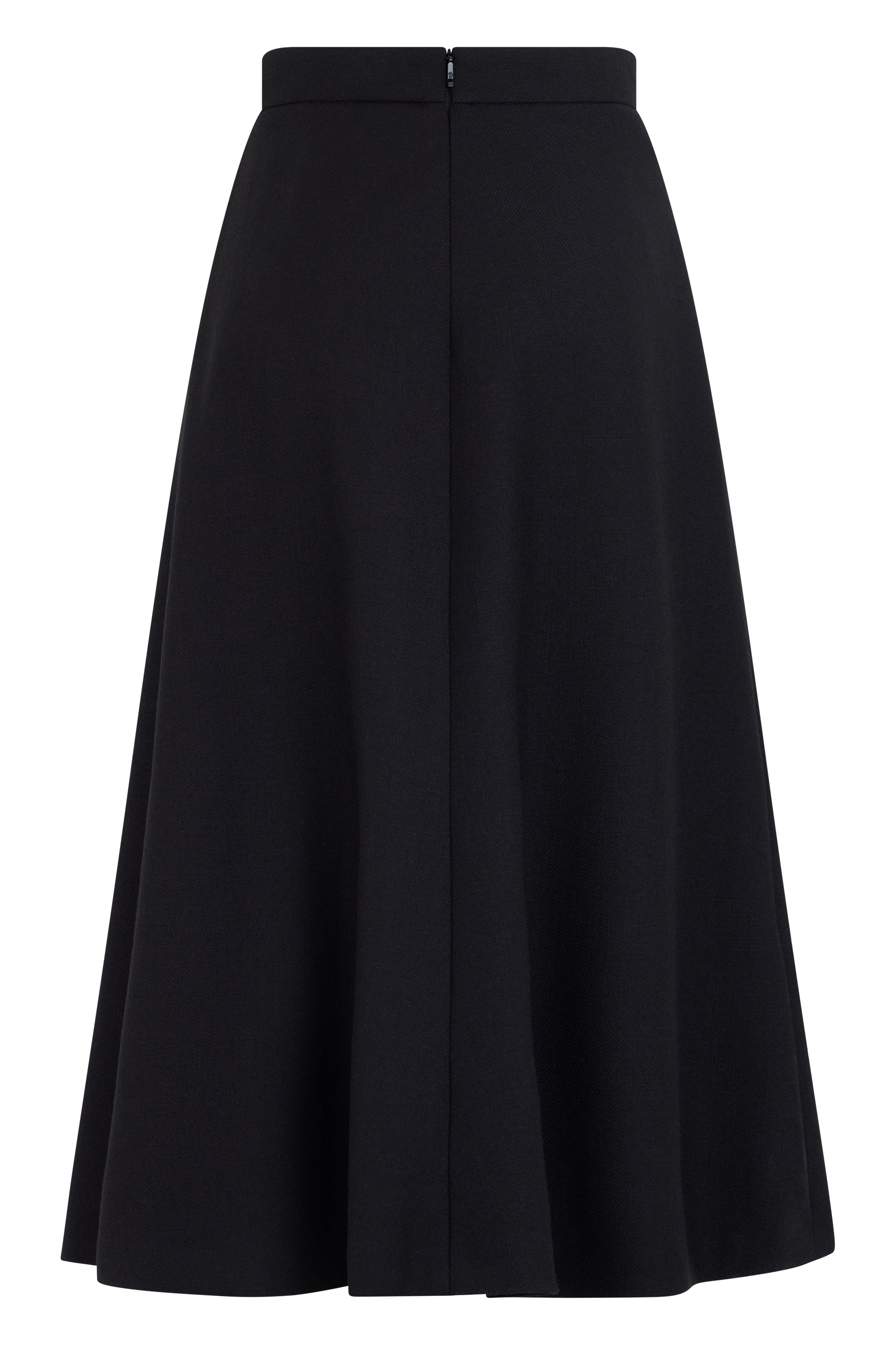 Wool Midi Tulle Dress