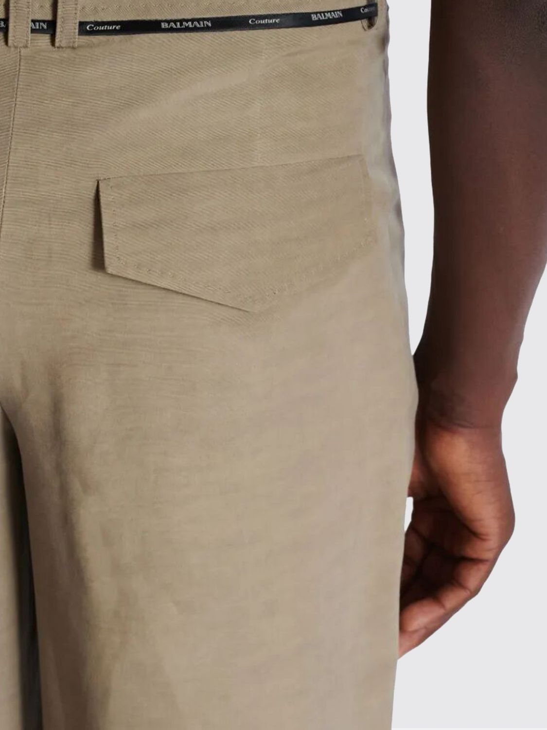 Pleated trousers - Neutrals