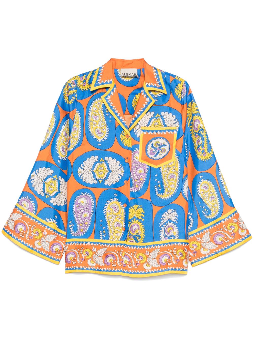 Shirt Woman color Tangerine