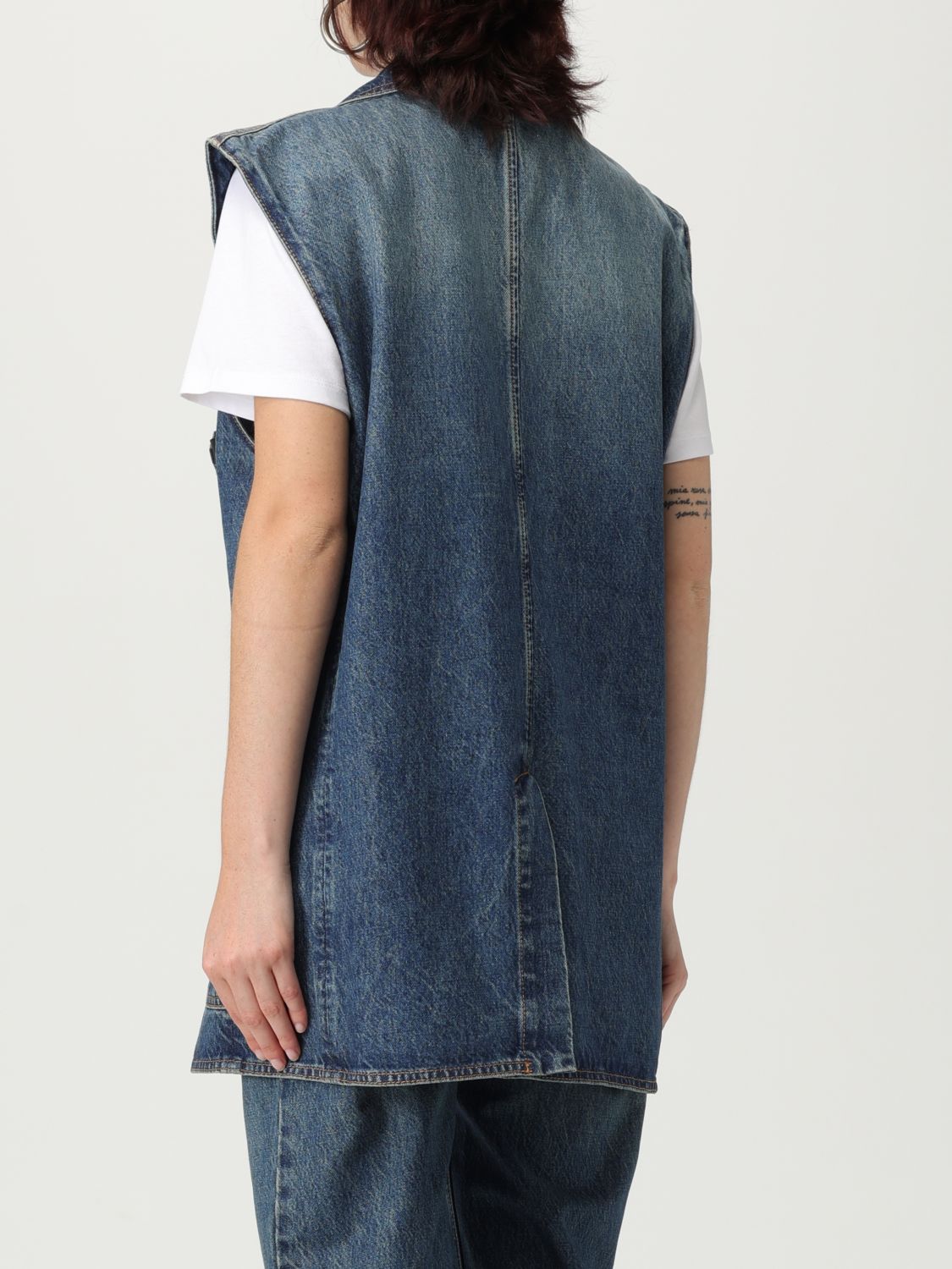 Waistcoat Woman color Blue