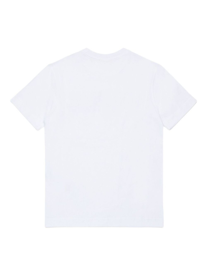 Boys White Logo T-shirt