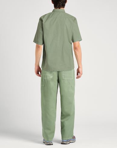 C. p. Company Man Shirt Military green Size L Cotton