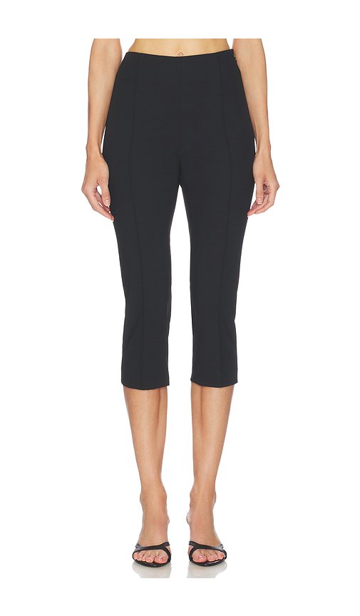 Smythe Pintuck Capri in Black. 0. Also