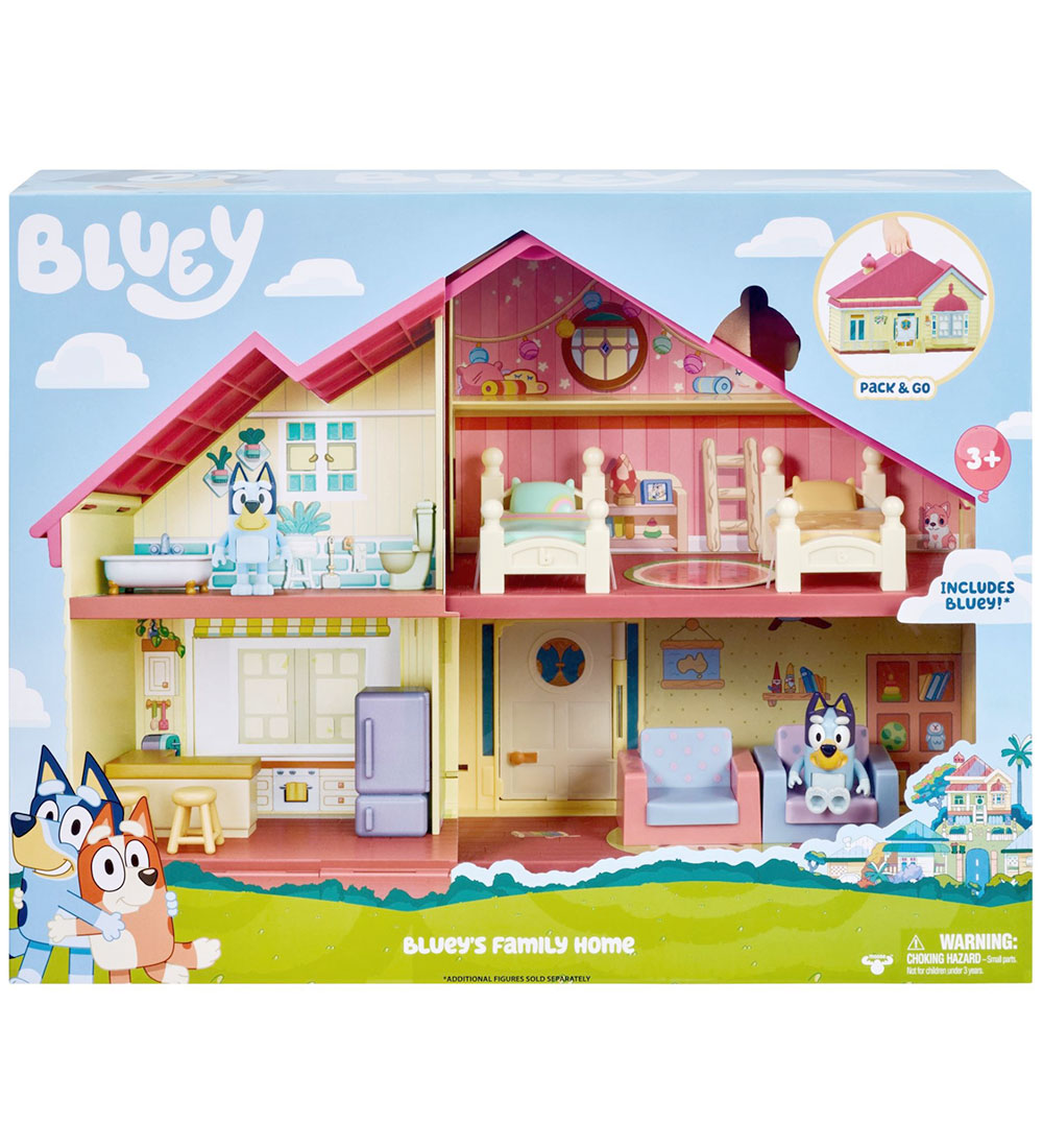 Bluey Play Set - Bluey's Family Home - Bluey - OneSize - Toy