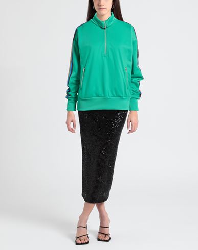Peuterey. plurals Woman Sweatshirt Green Size 12 Polyester, Polyamide, Elastane