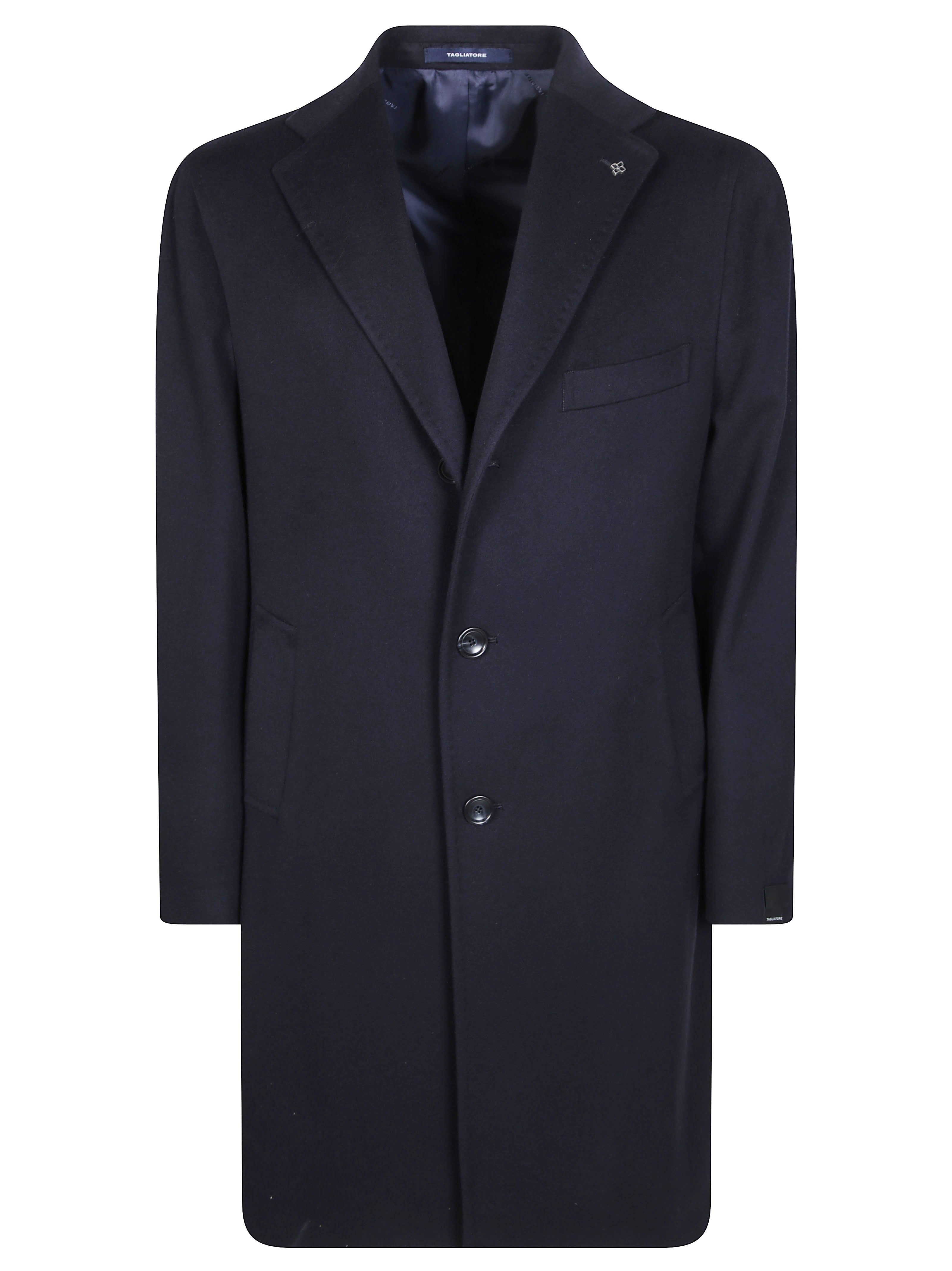 Men's Wool Cashmere Lined Overcoat