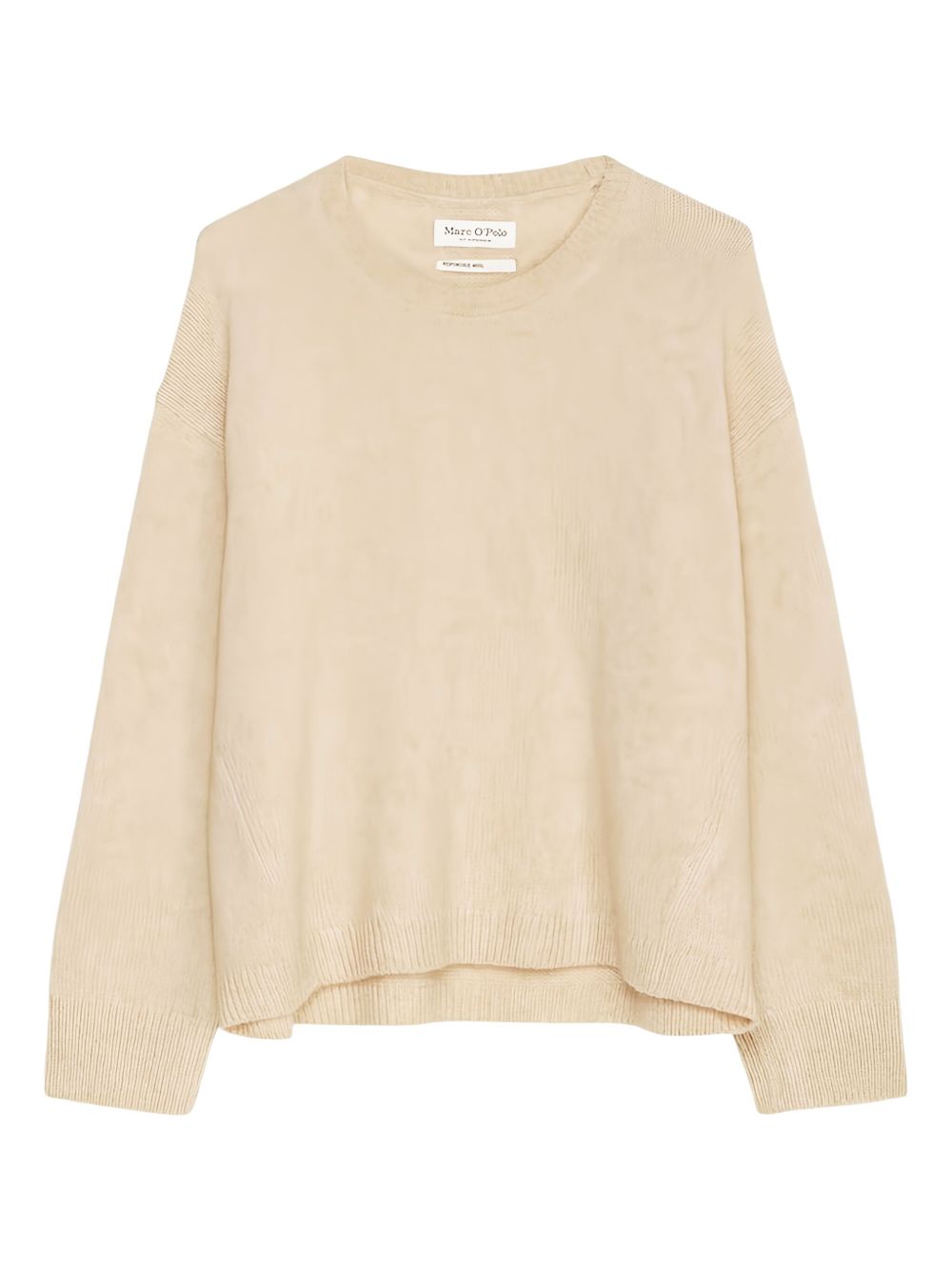 Crew-neck jumper - Neutrals