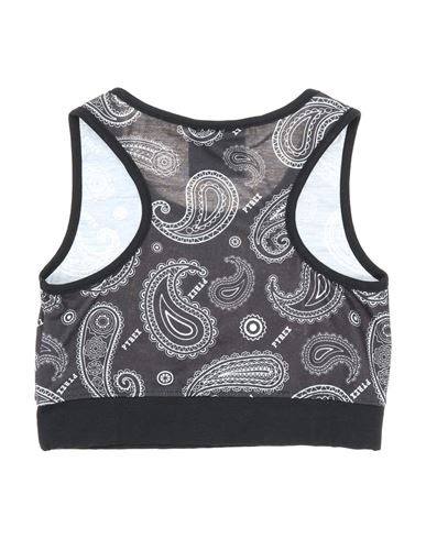 Kid Girl Top Black Size 12 Polyester, Elastane