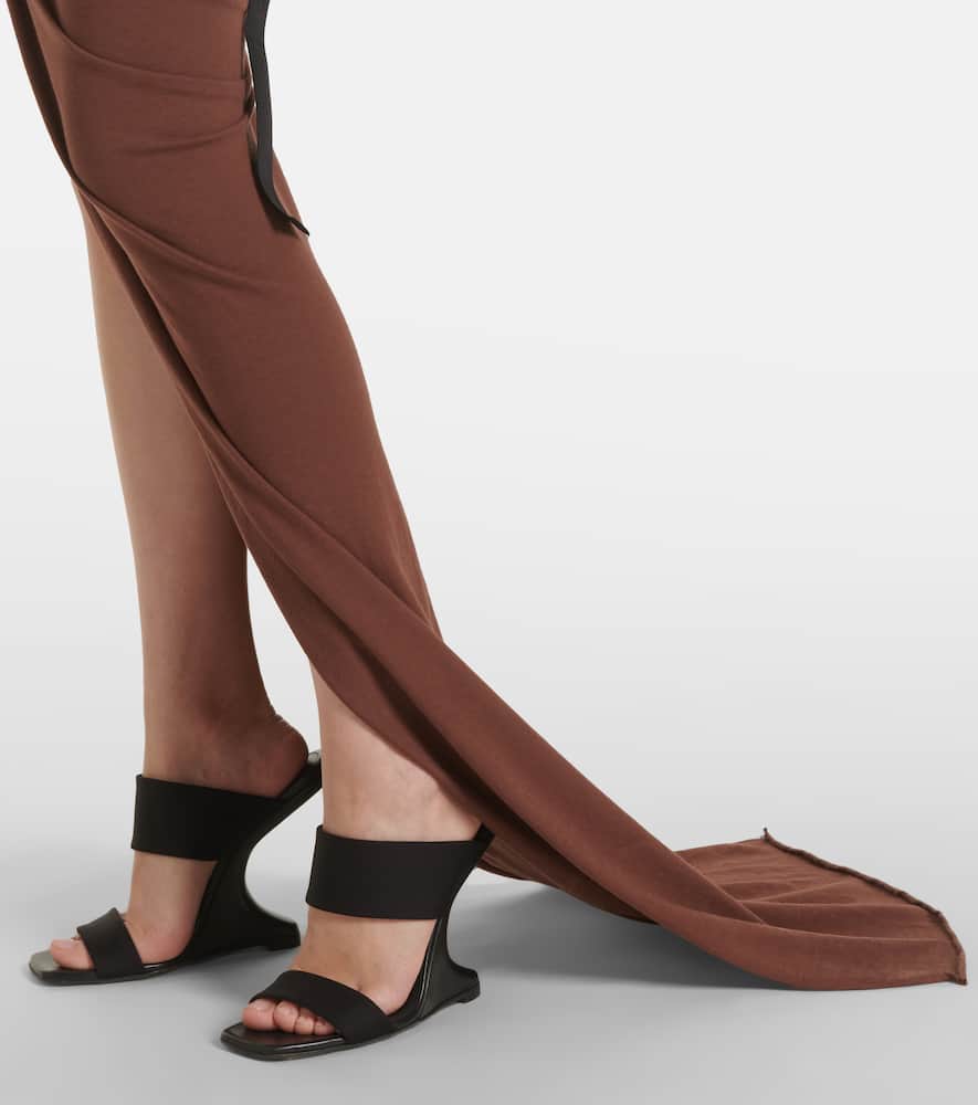 DRKSHDW Edfu cotton jersey maxi skirt