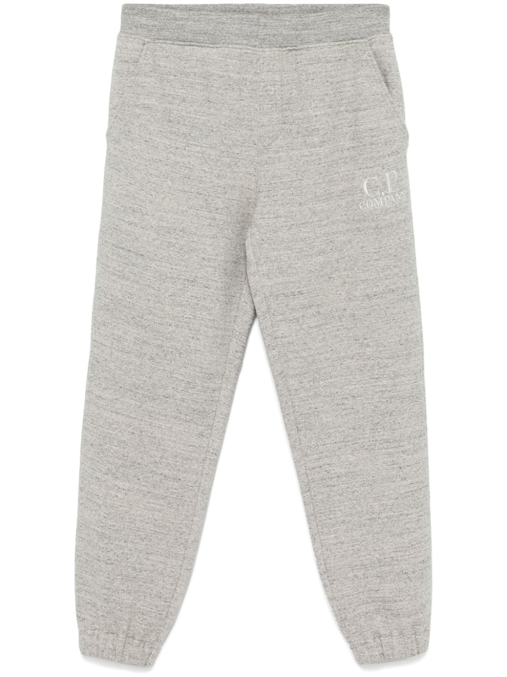 Logo-embroidered track trousers - Grey