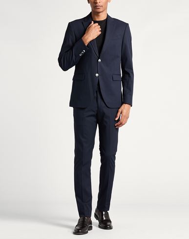 Man Suit Midnight blue Size 46 Wool, Polyester
