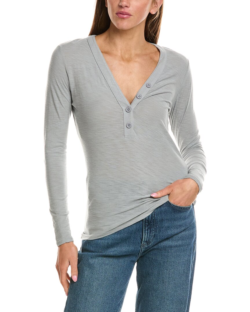 Jersey Henley Top