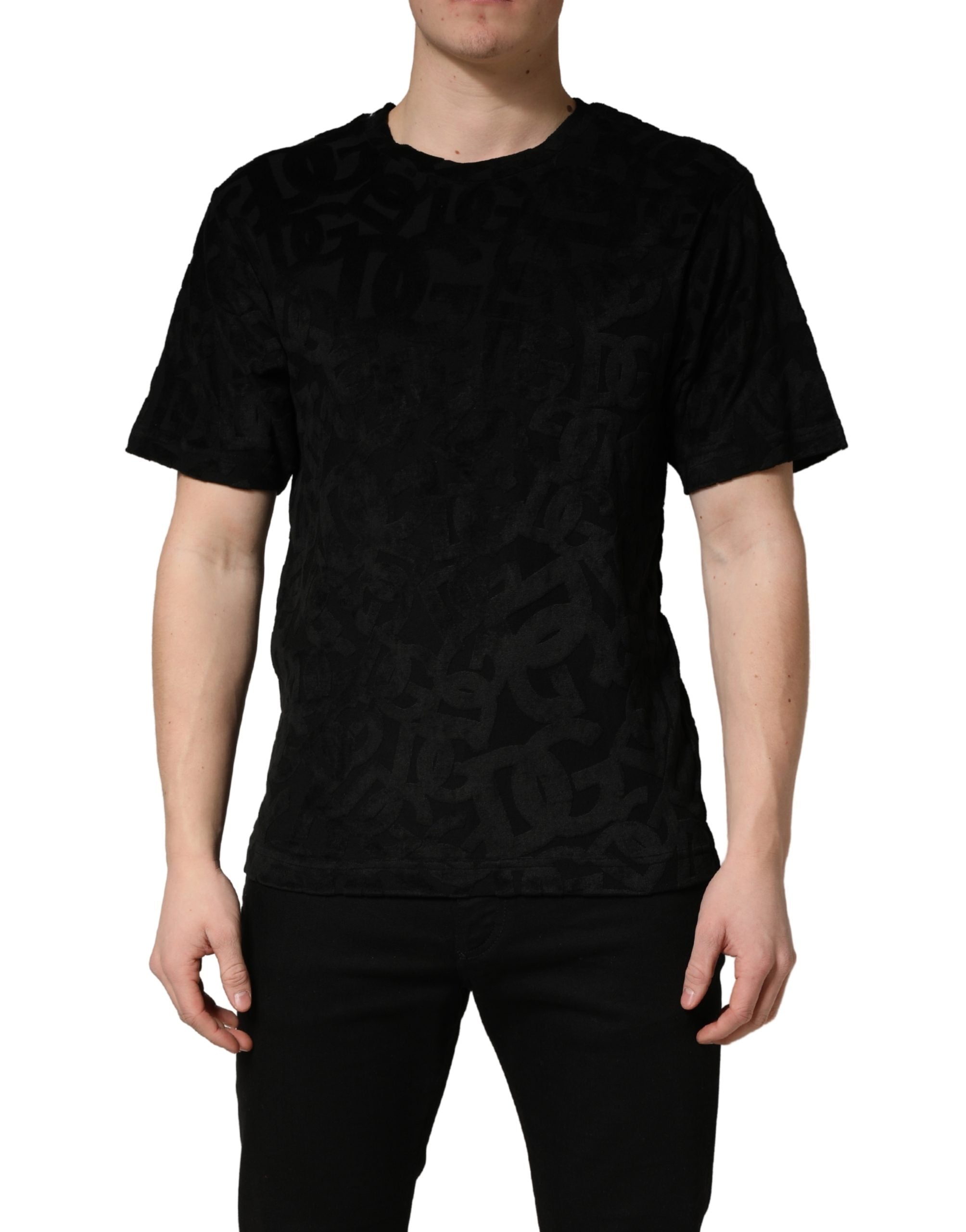 DG Mania Logo Print T-Shirt — Black
