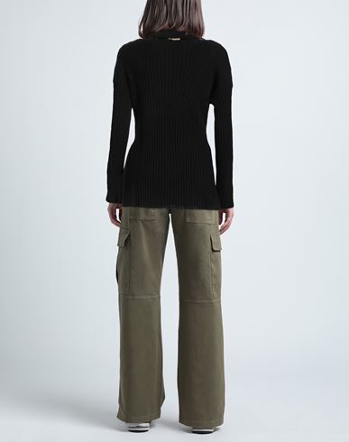 Woman Turtleneck Black Size 1 Wool