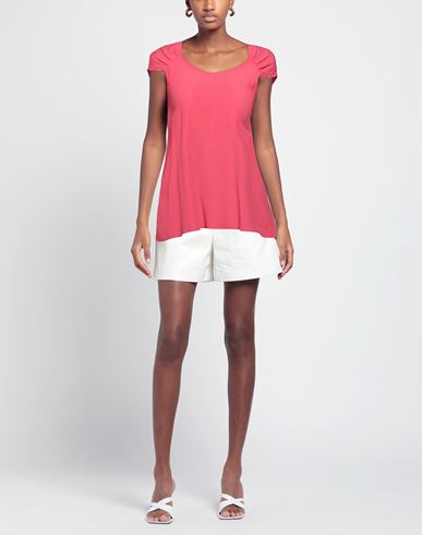 Momoní Woman Top Fuchsia Size 4 Acetate, Silk