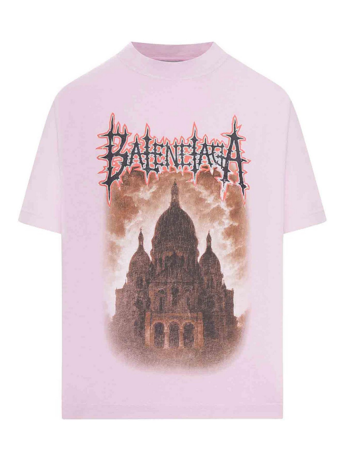 Balenciaga - medium fit t shirt short sleeves graphic