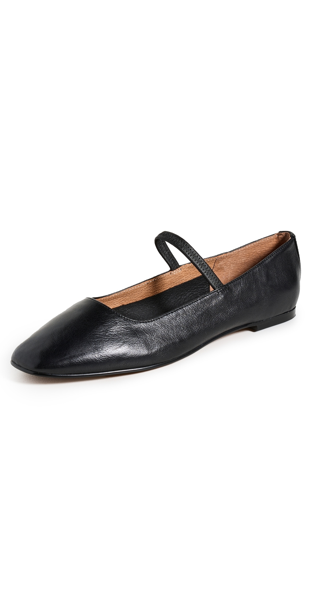 The Greta Ballet Flat True Black