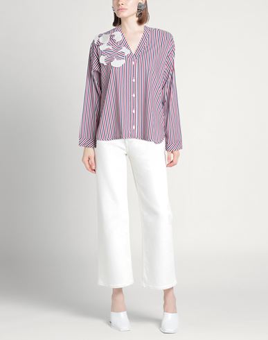 Woman Shirt Brick Size 6 Cotton, Polyamide, Elastane