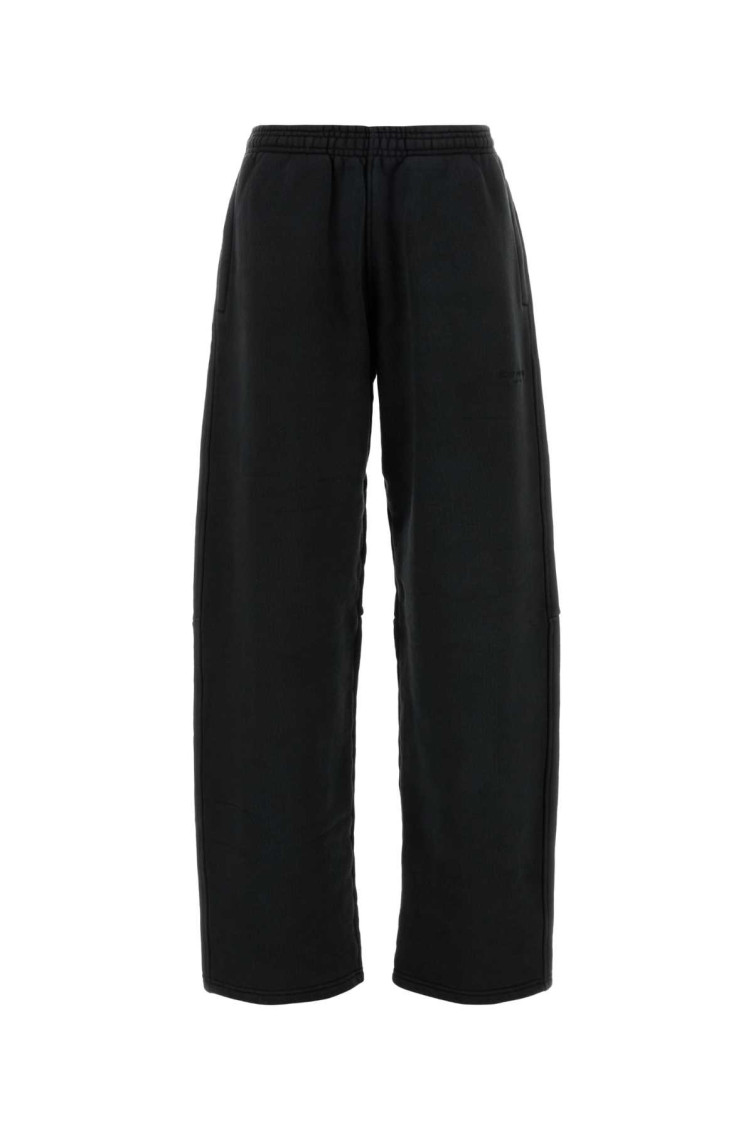 Black Cotton Joggers