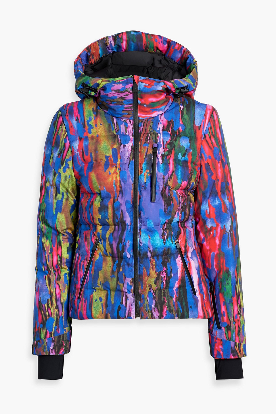Nuke quilted printed down ski jacket - Multicolor - IT 40