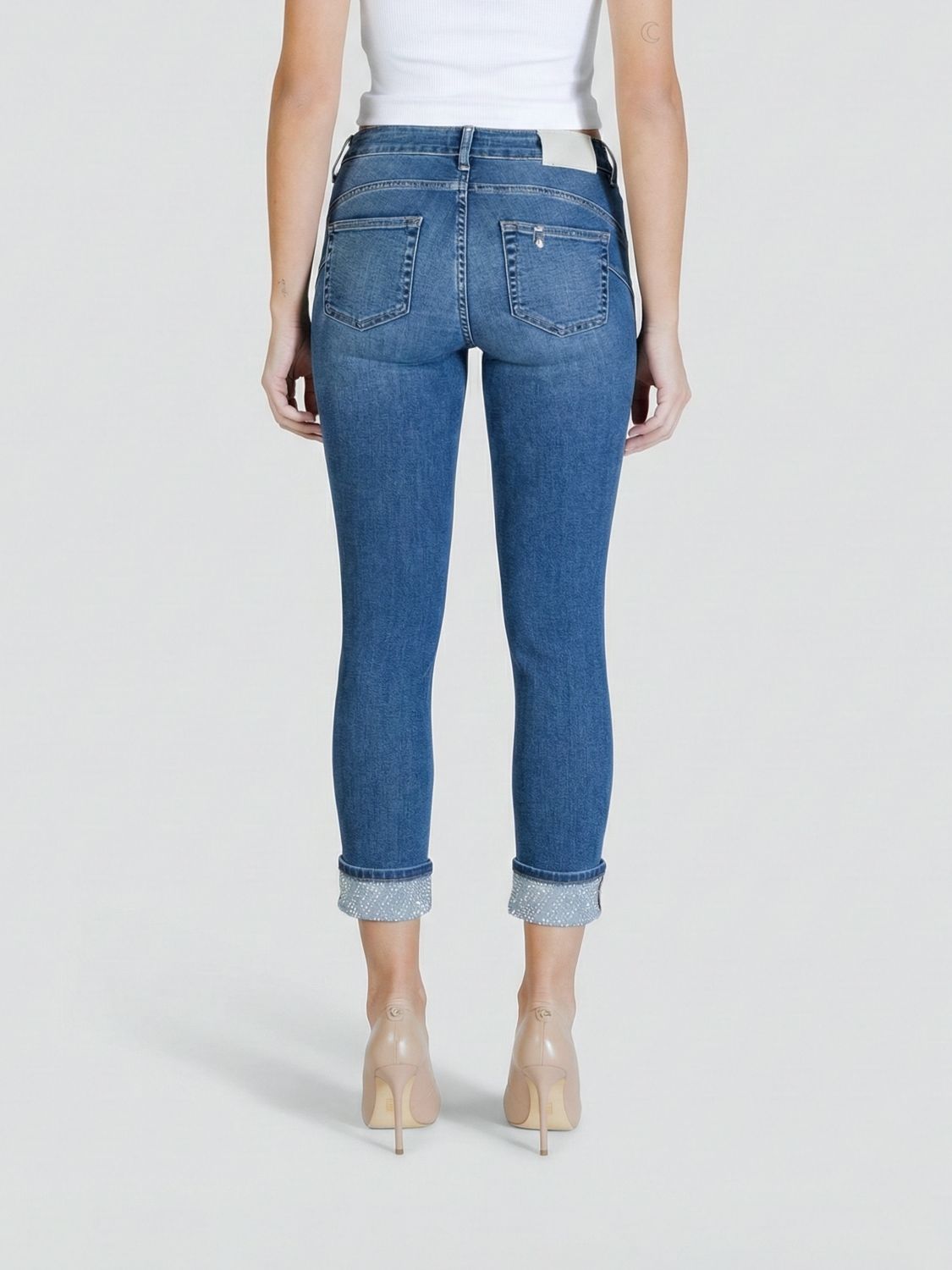 Jeans Woman color Black