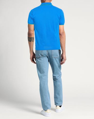 Man Polo shirt Azure Size XS Cotton