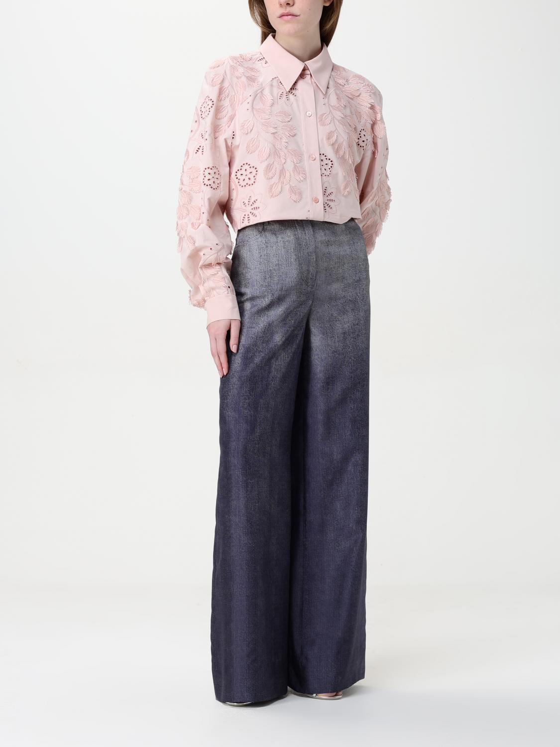 Pants ALBERTA FERRETTI Woman color Multicolor