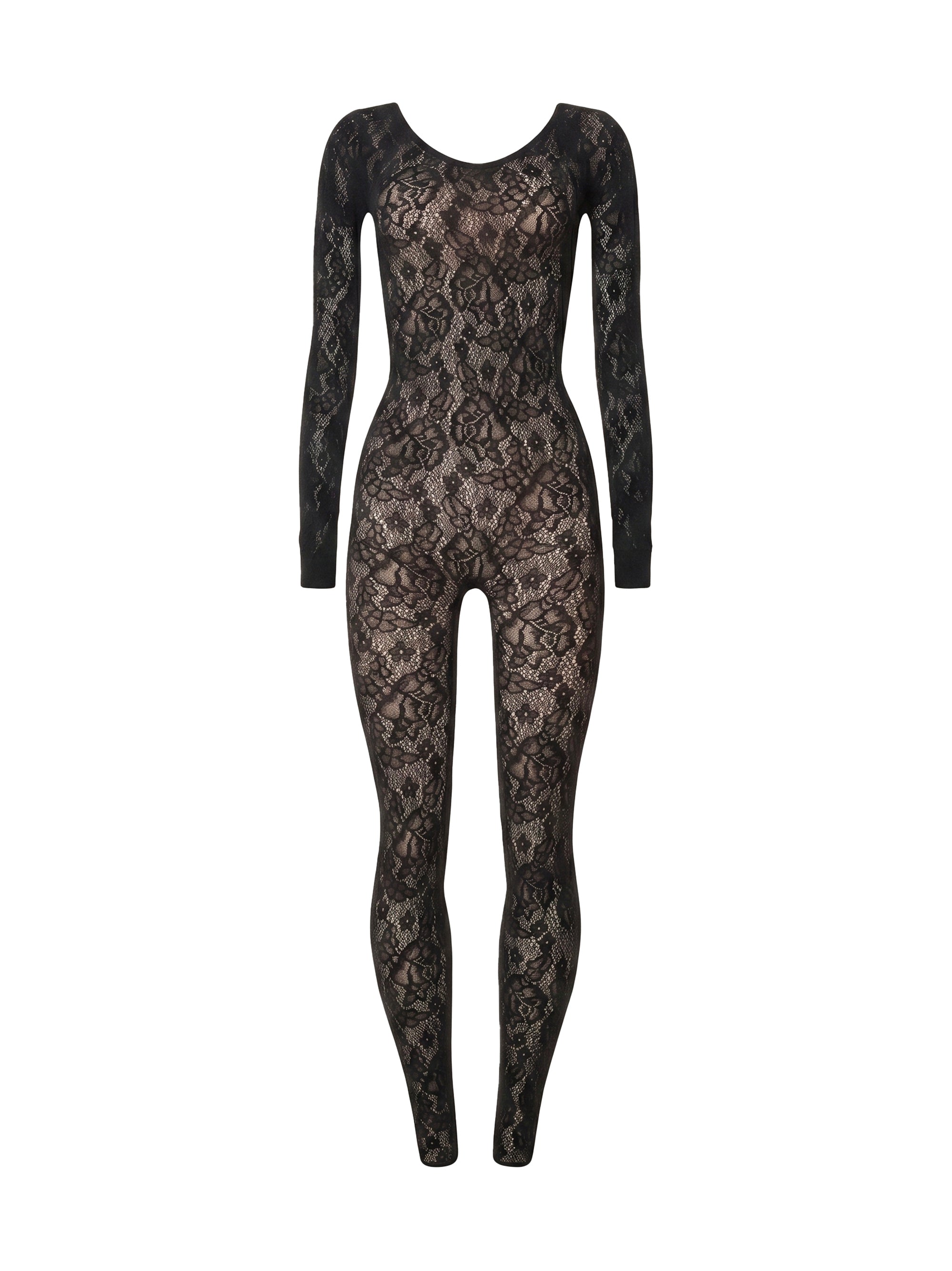 Infinite Rose Jumpsuit — Black