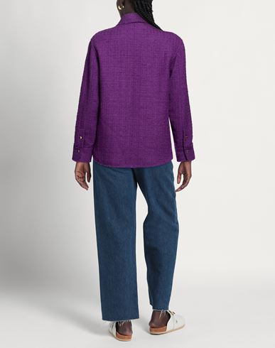 Woman Jacket Mauve Size 10 Wool, Polyamide, Elastane