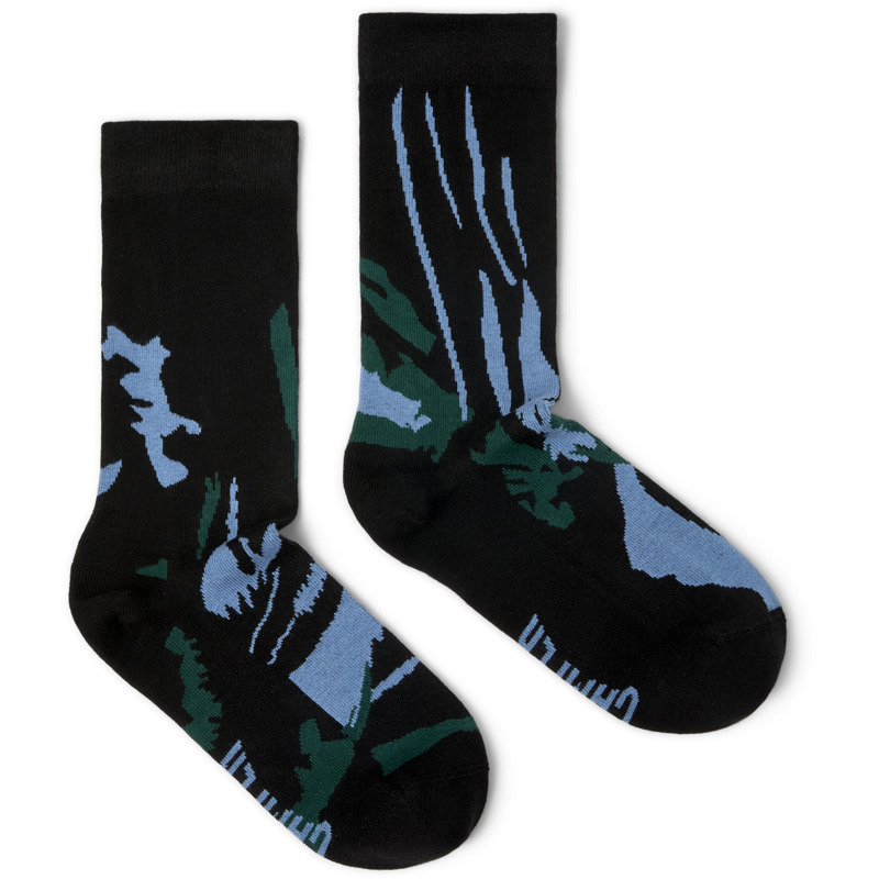 CAMPER Socks - Unisex Calzini - Marrone,Borgogna ,Rosa,  S, Tessuto in cotone