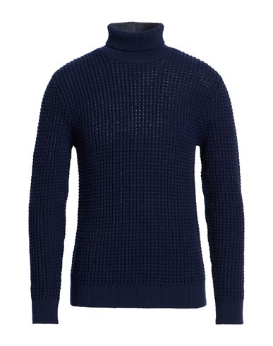 Man Turtleneck Navy Size M Wool