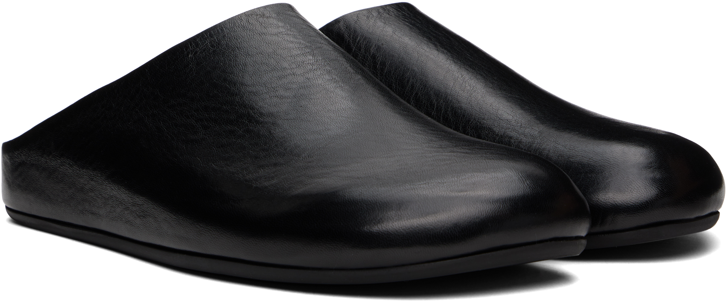 Officine Creative Black Babouche 001 Mules